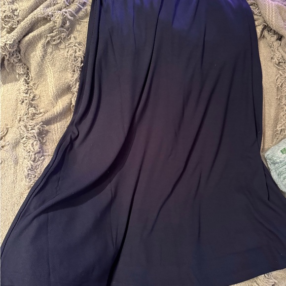 Women's Navy shirt/skirt outfit - Picture 3 of 3